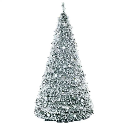 Opvouwbare Kerstboom 150cm Wit – Snel Op te Zetten, Zonder Verlichting