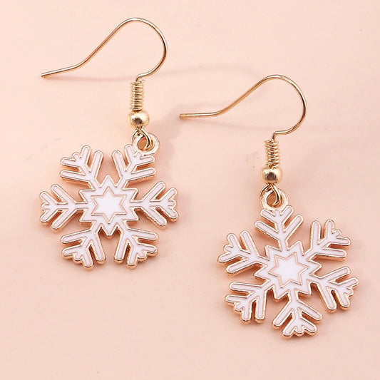 Kerst Oorbellen – Feestelijke oorbellen met Kerst design voor Dames - 044