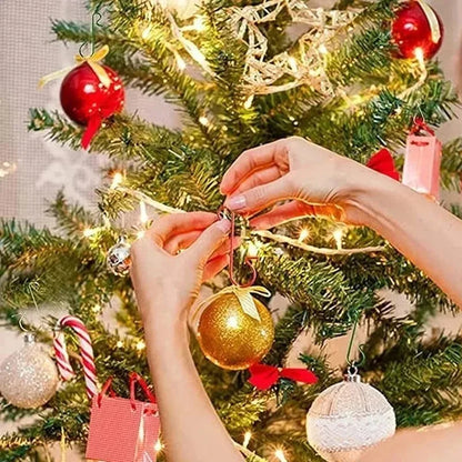 Kerstbal haakjes S-vormig metaal – stevige haken voor kerstboomdecoratie