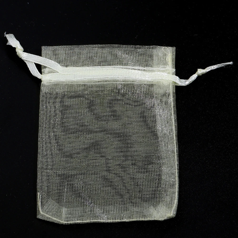 Kerst cadeauverpakking organza geschenkzakjes – elegante sieraden en snoepzakjes