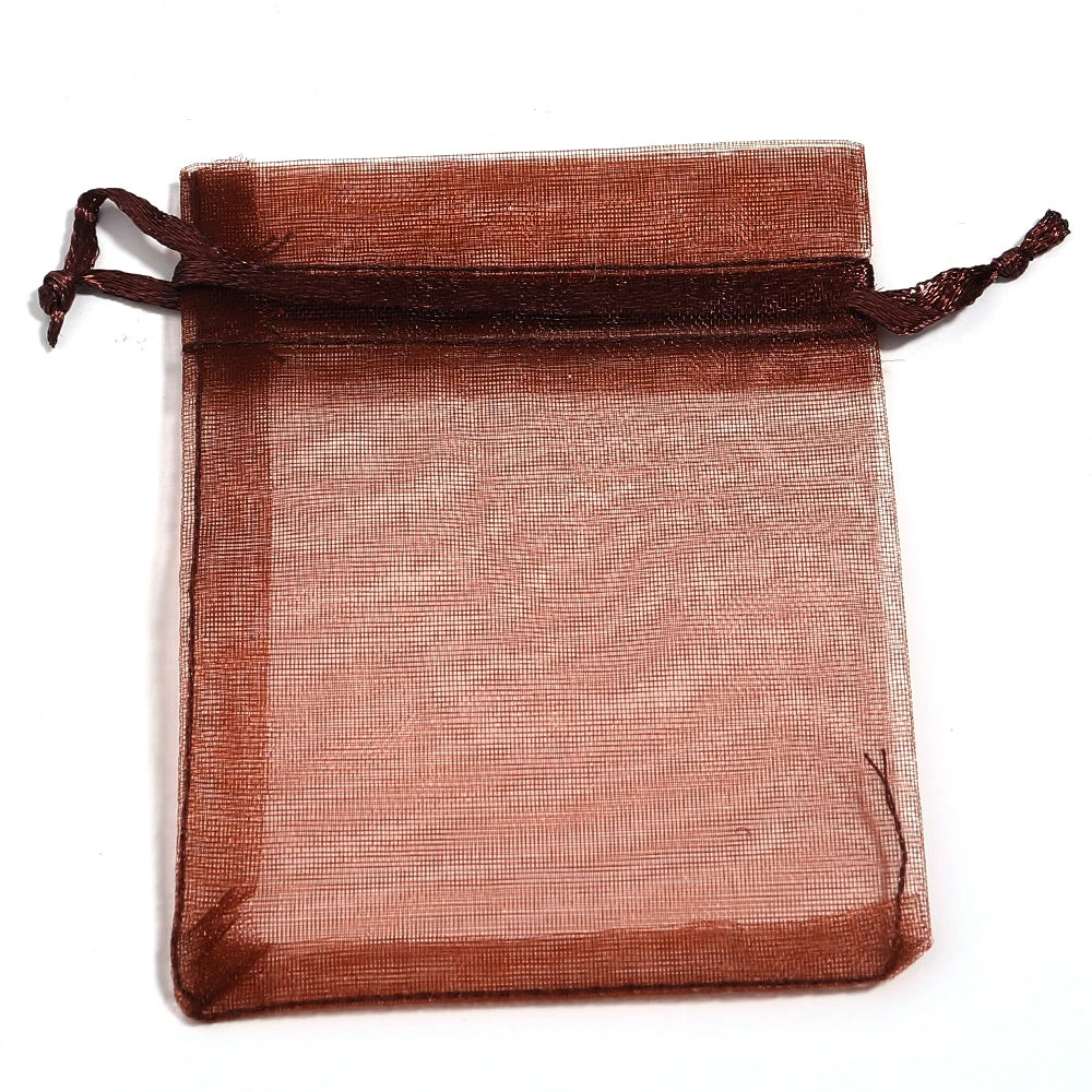 Kerst cadeauverpakking organza geschenkzakjes – elegante sieraden en snoepzakjes