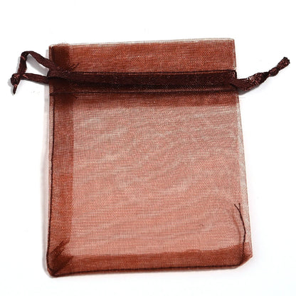 Kerst cadeauverpakking organza geschenkzakjes – elegante sieraden en snoepzakjes