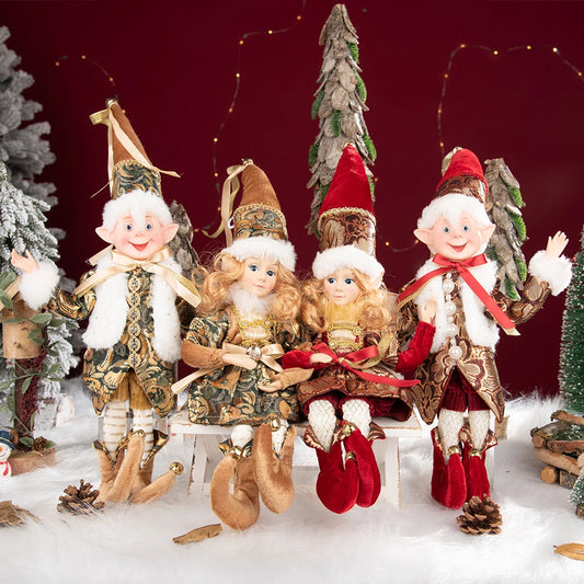 Kerst pop engel hanger meisje decoratie voor kerstboom