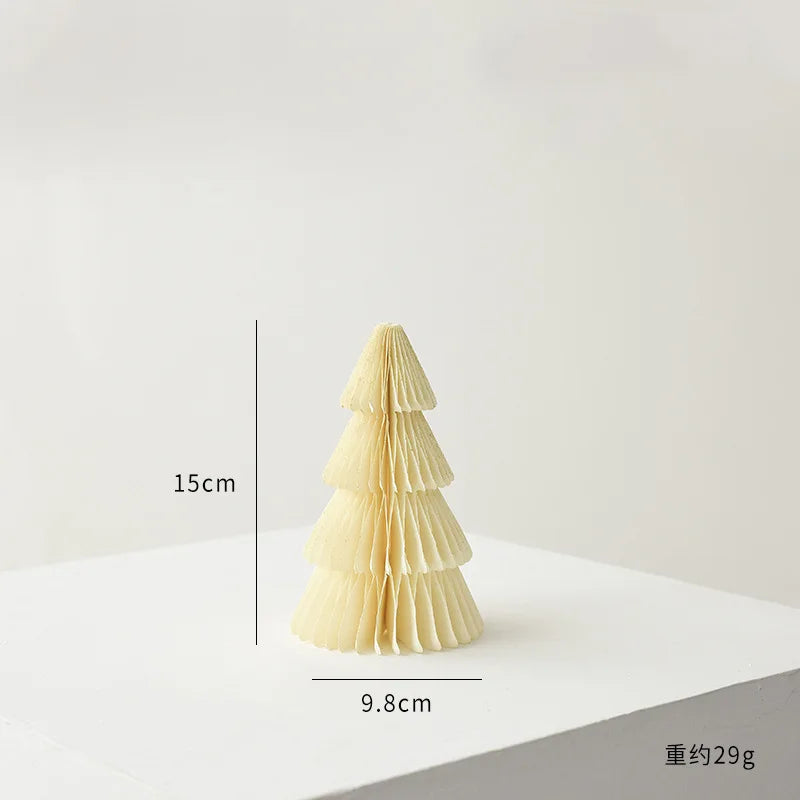Opvouwbare Kerstboom – Mini Honeycomb Origami Kerstdecoratie van Papier