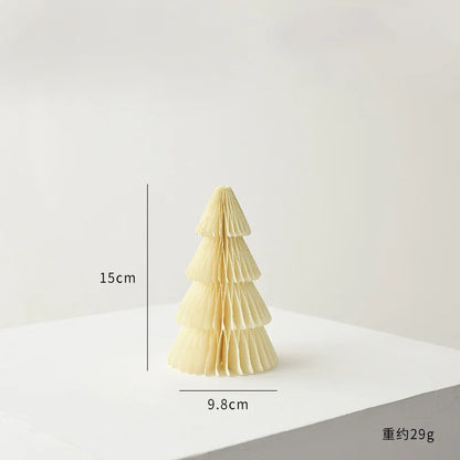 Opvouwbare Kerstboom – Mini Honeycomb Origami Kerstdecoratie van Papier