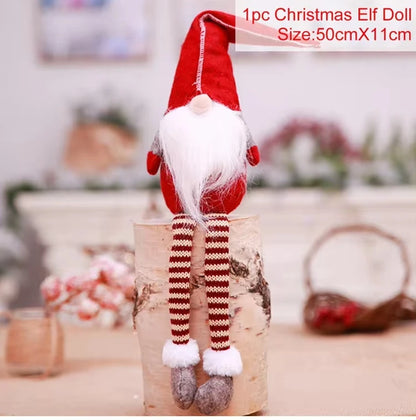 Kerst pop decoratie sfeervolle Scandinavische kerstversiering voor thuis
