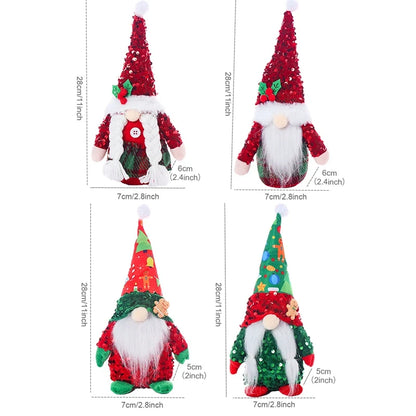 Kerst pop met muts – vrolijke Scandinavische kerstdecoratie voor thuis