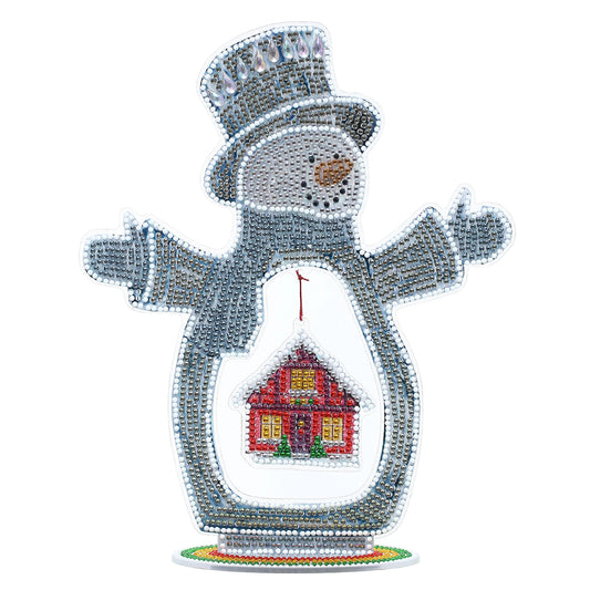 Diamond Painting Tafelornament kerstdecoratie acryl verlichtend kunstwerk - DZ691
