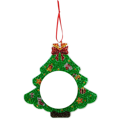 Diamond Painting Kersthangers fotolijst kerstdecoratie set 4 stuks - SDZ002