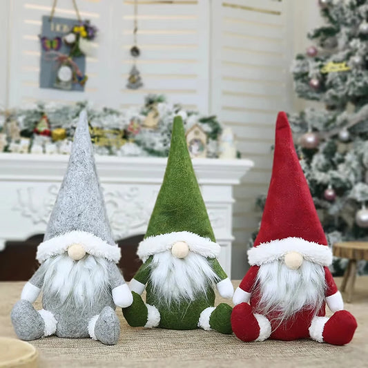 Kerst pop decoratie sfeervolle Scandinavische kerstversiering voor thuis