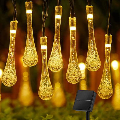 Solar Kerstverlichting tuinverlichting IP65 met 8 standen – sfeervolle buitenverlichting