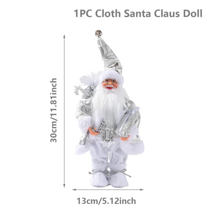 Kerst pop Kerstman decoratie voor huis en feestelijke sfeer