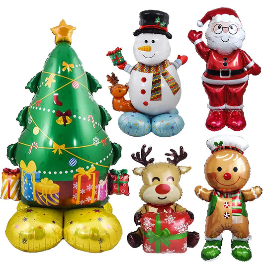 Kerst pop schattige Kerstman, Sneeuwpop, rendier of Kerstboom opblaasbare kerst decoratie