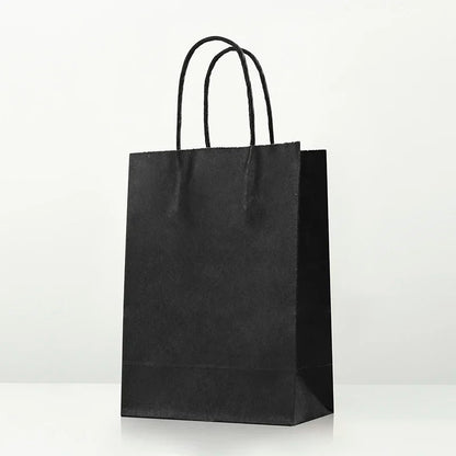 Kerst cadeau verpakking kraft papieren tas – herbruikbare geschenk- en shopper zakken