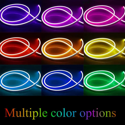Led strip neon touwverlichting RGB 5/10 meter waterdicht met afstandsbediening