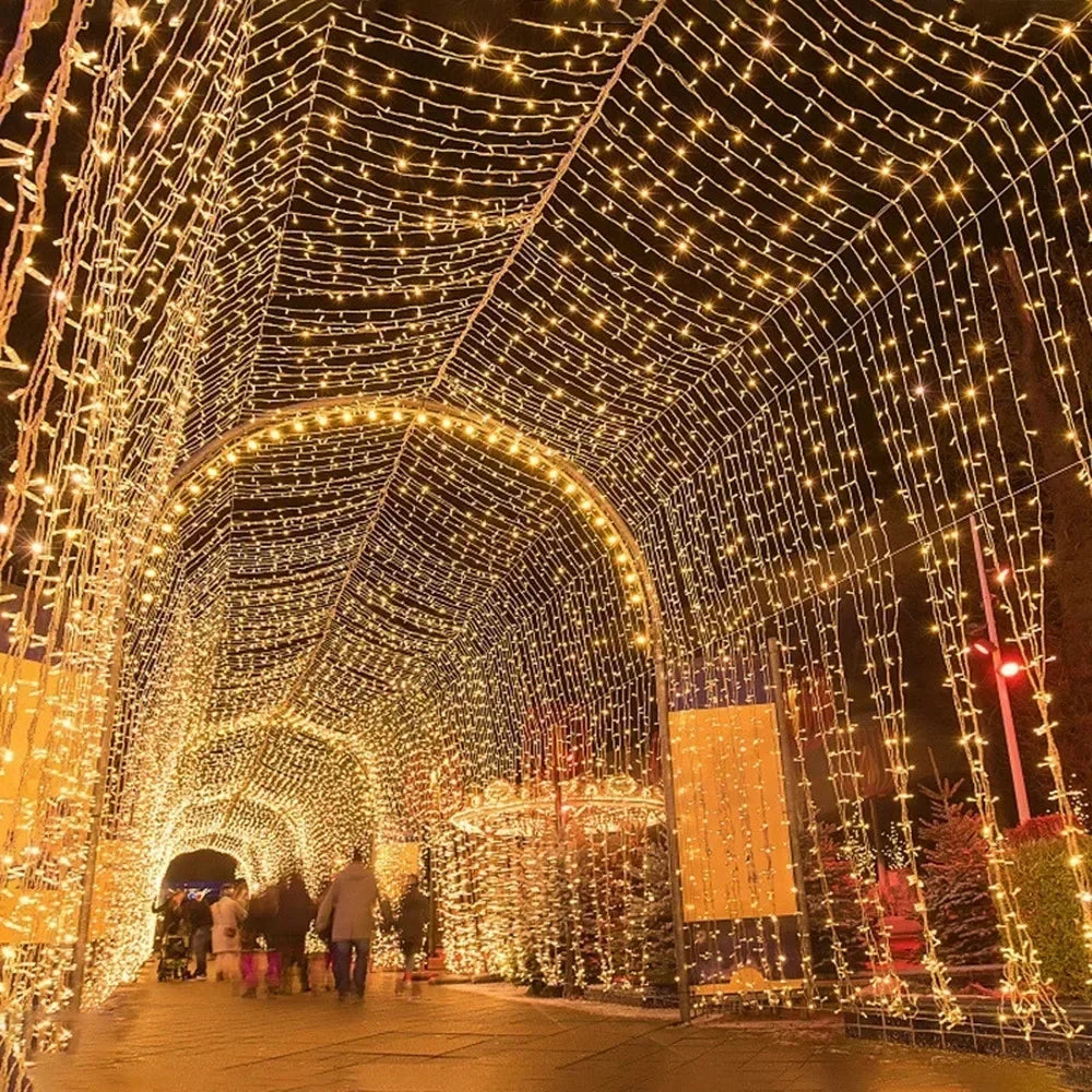 Led Kerstboom verlichting buiten 10M/20M – Waterdichte sfeerverlichting voor feest en tuin