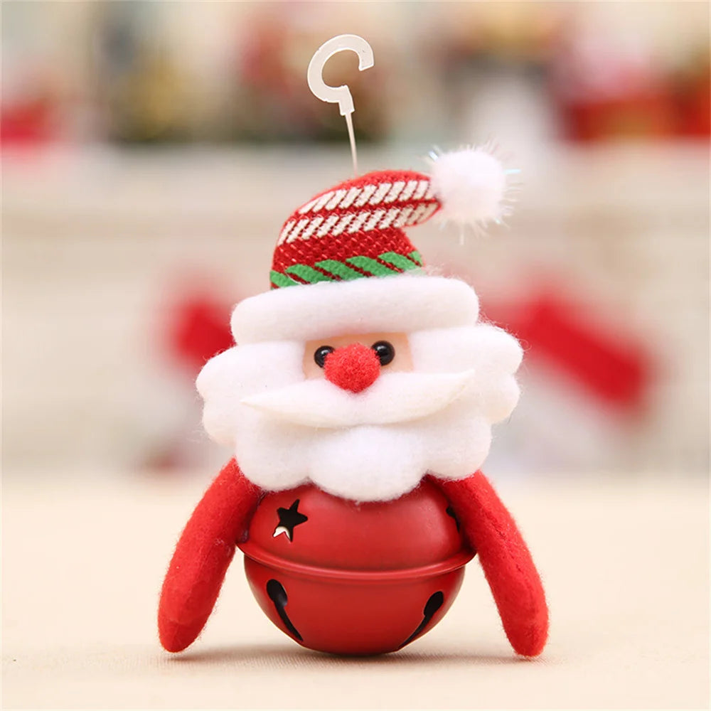 Kerstbel pop hanger – sfeervolle kerstboomversiering met bel