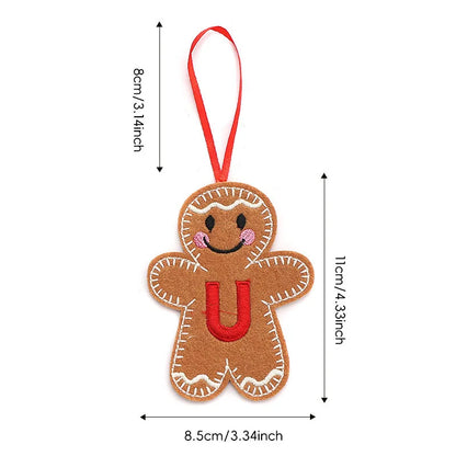 Kerst ornament voor in Kerstboom – Schattige Peperkoekpop Hanger voor Feestelijke Decoratie