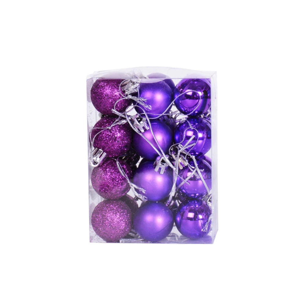 Kerstballen set 24 stuks – Luxe kerstboomversiering in rood en goud