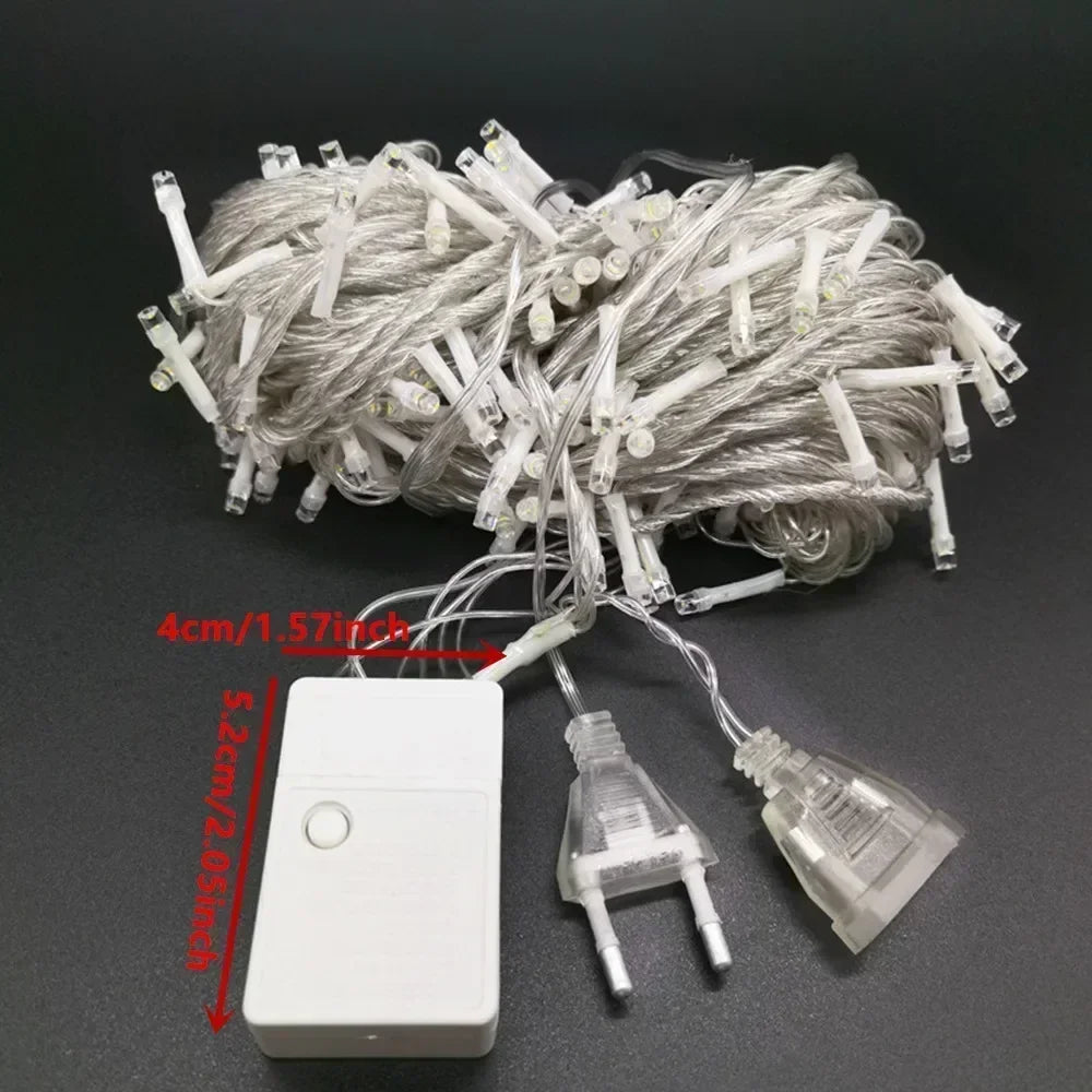 Led Kerstboom verlichting buiten 10M/20M – Waterdichte sfeerverlichting voor feest en tuin