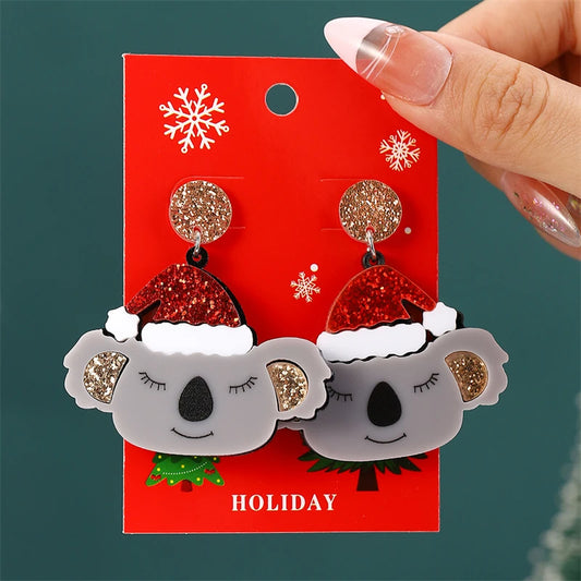 Kerst oorbellen met speelse belletjes en fonkelende details – diverse varianten