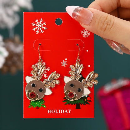 Kerst oorbellen met speelse belletjes en fonkelende details – diverse varianten