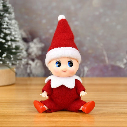 Kerst pop elf mini peuter jongen en meisje schattige cadeaus