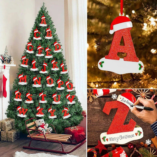 Kersthanger acryl letter decoratie Merry Christmas voor kerstboom
