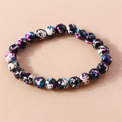Kerst armband met kralen, rendier en kerstboom bedels voor dames