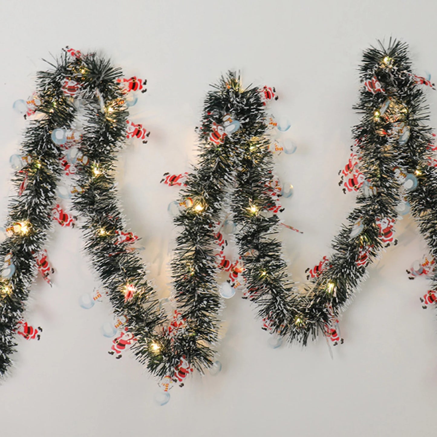 Kerst Guirlande met LED Licht voor Feestelijke Decoratie