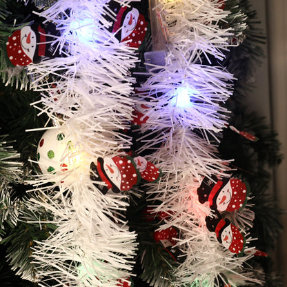 Kerst Guirlande met LED Licht voor Feestelijke Decoratie