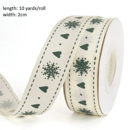 Kerst cadeauverpakking lint Merry Christmas voor feestelijke decoratie