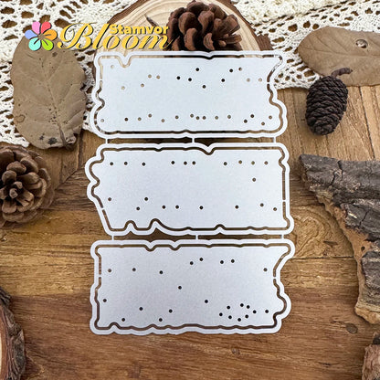 Snijmal Kerst & Nieuwjaars Titels Woorden voor Scrapbooking en Kaarten