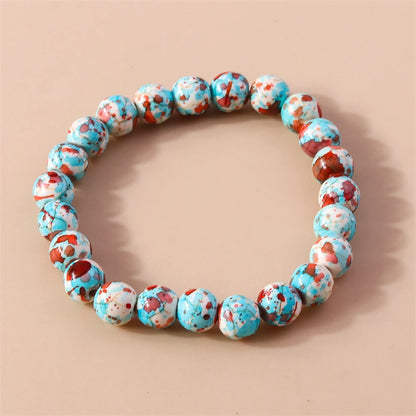 Kerst armband met kralen, rendier en kerstboom bedels voor dames